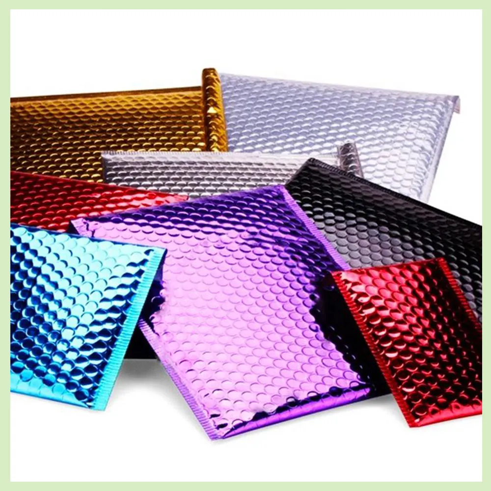 Metallic Holographic Bubble bags - Image 3